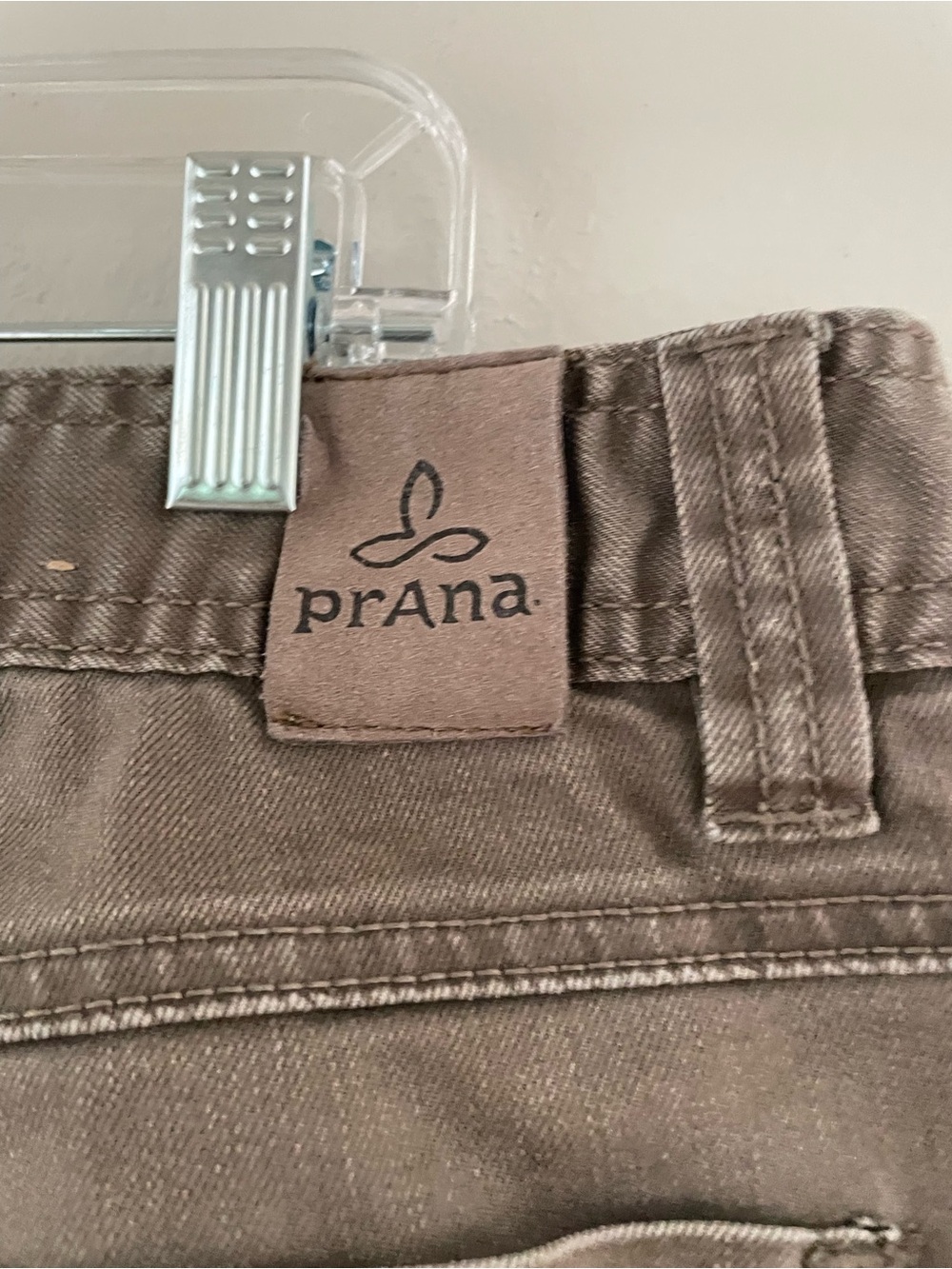 Prana Bridger Men’s Slim Fit Stretch Denim Jeans Outdoor Brown Size 36W/32L - Picture 5 of 7